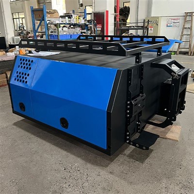 듀얼 캡 알루미늄 캐노피